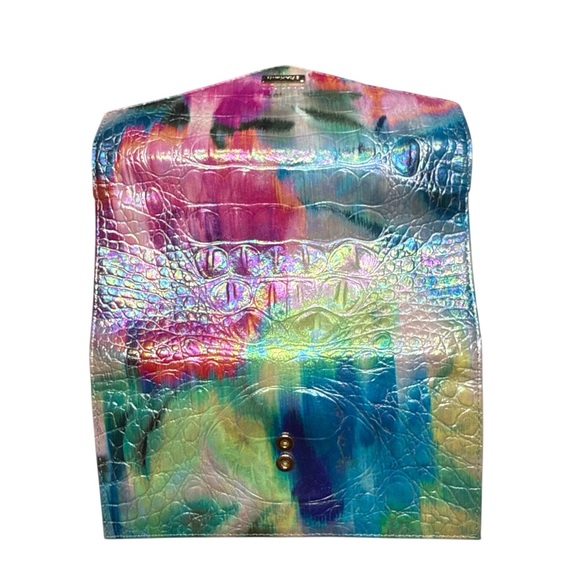 🎄🎁Brahmin Veronica Impression Melbourne Multicolor Women's Wallet - Picture 4 of 5